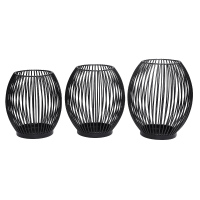 3D Scandinavische stijl geometrische kandelaar metalen kunst kaars houder