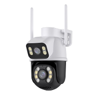 3MP+3MP WiFi IP Camera 4K 6MP Draadloze beveiligingscamera NETIP Onvif Menselijke detectie Buiten Huis CCTV IP Camera Du