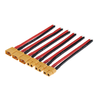 3Paren XT60 Mannelijke Plug 12AWG 12cm Siliconen Kabel Draad