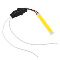 3W COB LED DIY spaanplaatpaneellicht 60x8mm met voeding driver DC5 12V