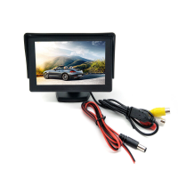4,3 Inch auto lcd monitor met zonneklep voor achteruitkijkspiegel