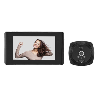 4.5 Inch Deurspion Video Deurbel Bewegingsdetectie Monitor PIR Nachtzicht Deurspion Digitale Deurbel Camera Video Katten