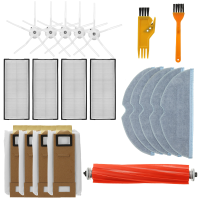 4/8/10/17/21Pcs Vervangingen voor Roborock S7 Max T7S Plus Xiaomi Mi Mijia Robotstofzuiger Onderdelen Accessoires [Niet 