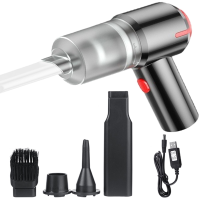 4 In 1 9000Pa Handheld Draadloze Luchtblazer Air Duster Draadloze toetsenbord Auto Stofzuiger Draagbare Cycloon Zuig Thu