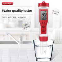 4 In 1 PH Meter PH/TDS/EC/Temperatuurmeter Digitale Waterkwaliteitsmonitor Tester voor Zwembaden Drinkwater Aquariums EZ