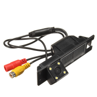 4 LED CCD auto achteruitrijcamera voor Opel voor Astra HJ Corsa Meriva Vectra Zafira Insignia