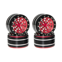 4 Stks 56mm 1/10 woestijn korte cursus vrachtwagenband 12mm wiel hex voor SCX10 TRX4 off road RC auto