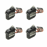4 STKS JX Servo DHV56MG 5.6G DS Digitale Coreless MG Metal Gear HV Servo 1.2 Kg 0.10Sec Voor RC Vliegtuig