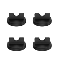 4 Stks Sunnylife DC339 Siliconen Anti release Cover Caps Lock up Accessoires voor DJI Action2 Sport Camera: