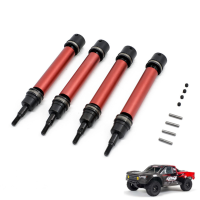4 STKS Verbeterde CVD Universele Aandrijfas Voor Achter voor ARRMA 1/10 Graniet Senton GROTE ROCK VORTEKS Typhon RC Auto