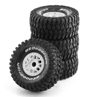 4 Stuks 135mm 1/7/8 Woestijn Korte Cursus Vrachtwagenband 17mm Wiel Hex voor ARRMA Mojave UDR Yikong DF7 FS Off road RC