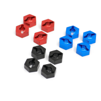 4 STUKS 17mm Verbreden Metalen Hex Adapter voor 1/10 ARRMA Senton Vorteks Big Rock Typhoon RC Auto Voertuigen Model Onde