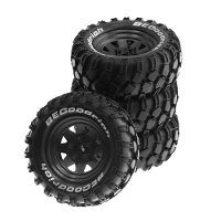 4 Stuks offroad banden wiel 1,9 inch voor 1/8 RC Racing Crawler Car FMS NT4 SCX10 W136 RC Auto Onderdelen Hex Adapte