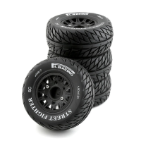 4 STUKS Verbeterde Banden Wielen 12mm Hex Off Road Korte Cursus Truck 144010 124019 144001 1/10 1/12 1/14 RC Auto Voertu