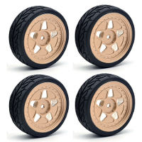 4 Stuks ZD Racing EX16 S16 1/16 RC Auto Reservewielen Metalen Velgen 6630 Voertuigmodellen Onderdelen Accessoires