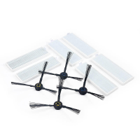4 * Zijborstels 6 * Filters Robot Vacuümvervangingssets voor ilife A7 / A9S Stofzuiger