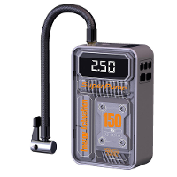 4000Mah 150PSI Digitale Display Draagbare Auto Luchtcompressor Motorfiets Fietsband Bedrade Opblaaspomp
