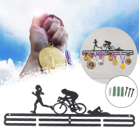 400X158mm metalen stalen medaillehouder Running Sports Competition Medal Shelf Rack