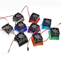 40X40mm 4074 4274 1515 RC Auto Motor Warmteafvoer met Ventilator voor RC Auto 1/8 1/10 1/12 Schaal RC Auto Onderdelen