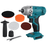 450 W 2IN1 Draadloze Polijstmachine Machine Auto Polijsten Cleaner Oplaadbare Elektrische Boor Snelheid Instelbaar Voor