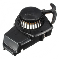 49Cc Trekstarter Dirt Bike Mini Moto Mini Quad Hand Pull Start Black