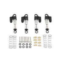 4PCS 1/24 Metalen Schokdemper voor Axial SCX24 90081 RC Auto Onderdelen