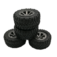 4PCS Grotere Klimbanden Wielen met verbeterde versie voor LDR/C LDP06 MN 99S WPL C24 C34 1/12 Unimog RC Auto Modellen Re