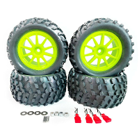 4PCS Grotere Wielen 12mm Hex voor Wltoys 144001 144010 124017 124018 124019 RC Auto Voertuigen Model Onderdelen