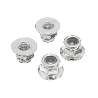 4PCS Plating RC Auto Borgmoer voor 9125 1/10 Onderdelen Nr.25 WJ02