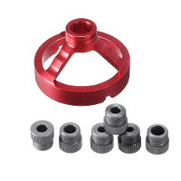 5/6/7/8/9/10Mm Boorgeleider Verticale Boorinrichting Aluminiumlegering Rechte Hoek Ronde V Boorstempel Houtbewerking Ger