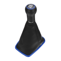 5/6 Speed Versnellingspookknop Gaitor Boot Cover Leer Zwart Geschikt voor VW Golf MK4
