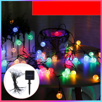 5/7 / 12M LED Solar Outdoor Waterdichte Lamp 2.3Cm Diameter Bal Vorm Kerst Licht String Balkon Tuin Decoratie Verlichtin