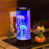5 Kleuren Fancy LED Kwallamp Aquarium Lampka Nocna USB Tafel Nachtlamp Kinder cadeauverlichting voor huis slaapkamer dec