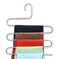 5 Lagen Broek Hanger Broek Handdoeken Hangdoek Kledingrek Space Saver