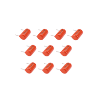 5 Paar polyester film oranje clipper condensatoren met radiale kabels werkt geweldig voor gitaren accessoires