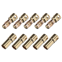 5 Paren 3.5/6.0/8.0Mm Bullet connector Bananenstekker Reserveonderdeel voor RC Batterij Motor