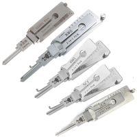 5 PCS Lishi 2 in 1 gereedschap KW1 SS001Pro KW5 SC1 SC4 Decoder Sloten Professionele Hand Slotenmaker Tool voor alle Typ