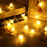 50/100 LED slingerlichts Strip Fairy Lamp Party Tuin Kerstversiering