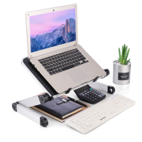 50 * 26Cm vergroten opvouwbaar met koelventilatiegat aluminium laptop computer bureau tafel tv bed computer mackbook des