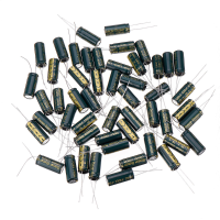 50 Stks 16 v 3300 uf 10x25 MM Hoge frequentie lage ESR Radiale elektrolytische condensator