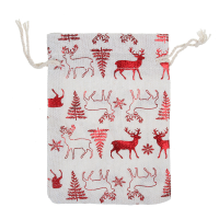 50 Stks 6 Stijlen Gift Bags Christmas Candy Pouches Trekkoord Wedding Party Gift