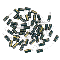 50 Stuks 16V 2200UF 10 x 20MM hoogfrequente lage ESR radiale elektrolytische condensator