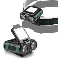 500LM 200M Draagbare XPG COB Hoofdlamp Oplaadbare LED Sensor Clip Licht Outdoor Camping Werklicht Waterdichte Vislamp