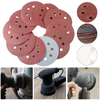 50PC 5 Inch 125mm 8 Gaten Schuurschijven 80 180 240 320 400 800 1000 1500 2000 3000 Korrel Schuurpapier