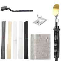 50W Auto Bumper Reparatiesoldeerbout Leerstrijkijzermateriaal Lassen Kit Gereedschapsgordel PP Stick Plastic Reparatie
