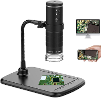 50X 1000X Draadloze Digitale Microscoop Handheld USB HD Inspectie Camera met Flexibele Stand voor Telefoon PC