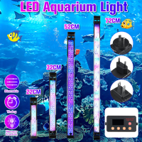 52 CM Super Slim RGB LED Aquarium Verlichting Waterplant Licht Aquarium Lamp Waterdichte Clip op Lamp voor Aquarium