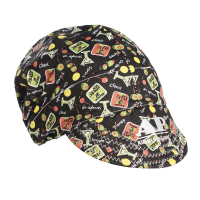 56Cm tot 64cm verstelbare zweetabsorptie elastische lashoed glb helm Soft katoen Happy Hour