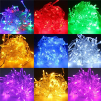 5M Batterijgevoede LED Hip Aan Twinkelende Lamp Feeërieke Lichtslingers