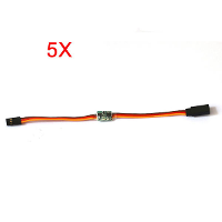 5PCS 3.6V 24V Servo Signaal Omgekeerde Ondersteuning Hoge Spanning Compatibel voor Alle Servo